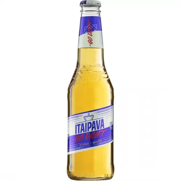Itaipava Long Neck Go Draft 355ml- Caixa c/12 Unidades