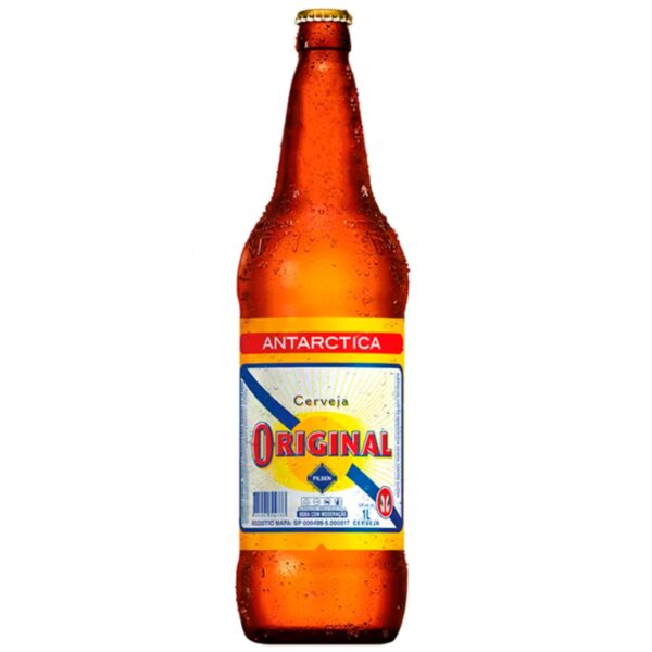 Antarctica Original Litrão- Caixa c/12 Unidades Retornável (Liquido)